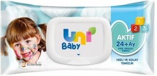 Uni Baby Aktif Islak Mendil 52 Yaprak Islak Mendil kullananlar yorumlar